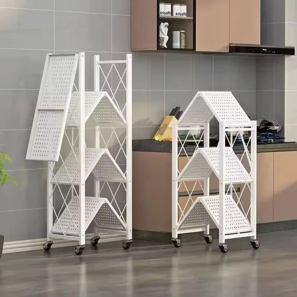 Складные многослойные стеллажи для хранения большой емкости для дома